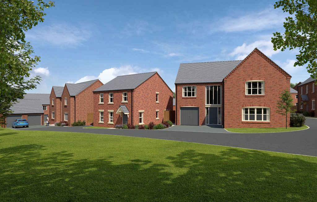 New houses for sale in Stretton Meadowview Homes